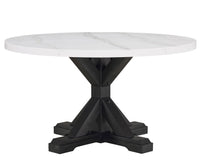 Varley - 5 Piece Dining Room Set - White / Gray