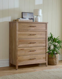 Pure Maple - 5 Drawer Chest