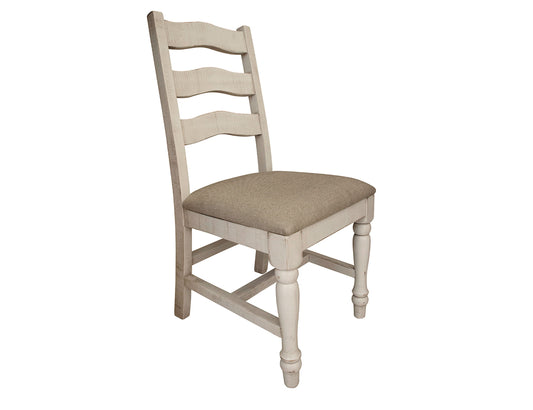 Rock Valley - Chair With Fabric Seat (Set of 2) - Off White