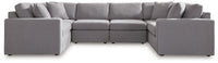 Modmax - U-Shaped Sectional - Granite