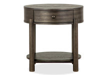 Hadleigh - Round End Table - Coffee Bean