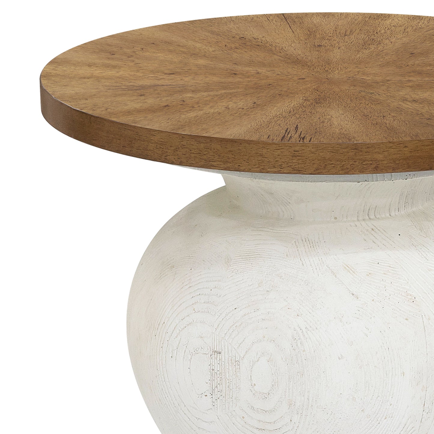 Pulaski Accents - 18" Round Urn Shaped Accent Table - Multi