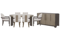 Anderson Park - Round Dining Table Set With Kilsmos Chairs