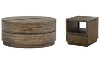 Baisden - Round Lift Top Cocktail Table Set