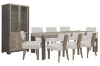 Anderson Park - Leg Dining Table Set With Klismos Chairs