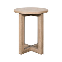 Proximity Place - Chairside Table - Barley Buff