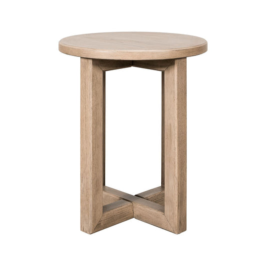 Proximity Place - Chairside Table - Barley Buff
