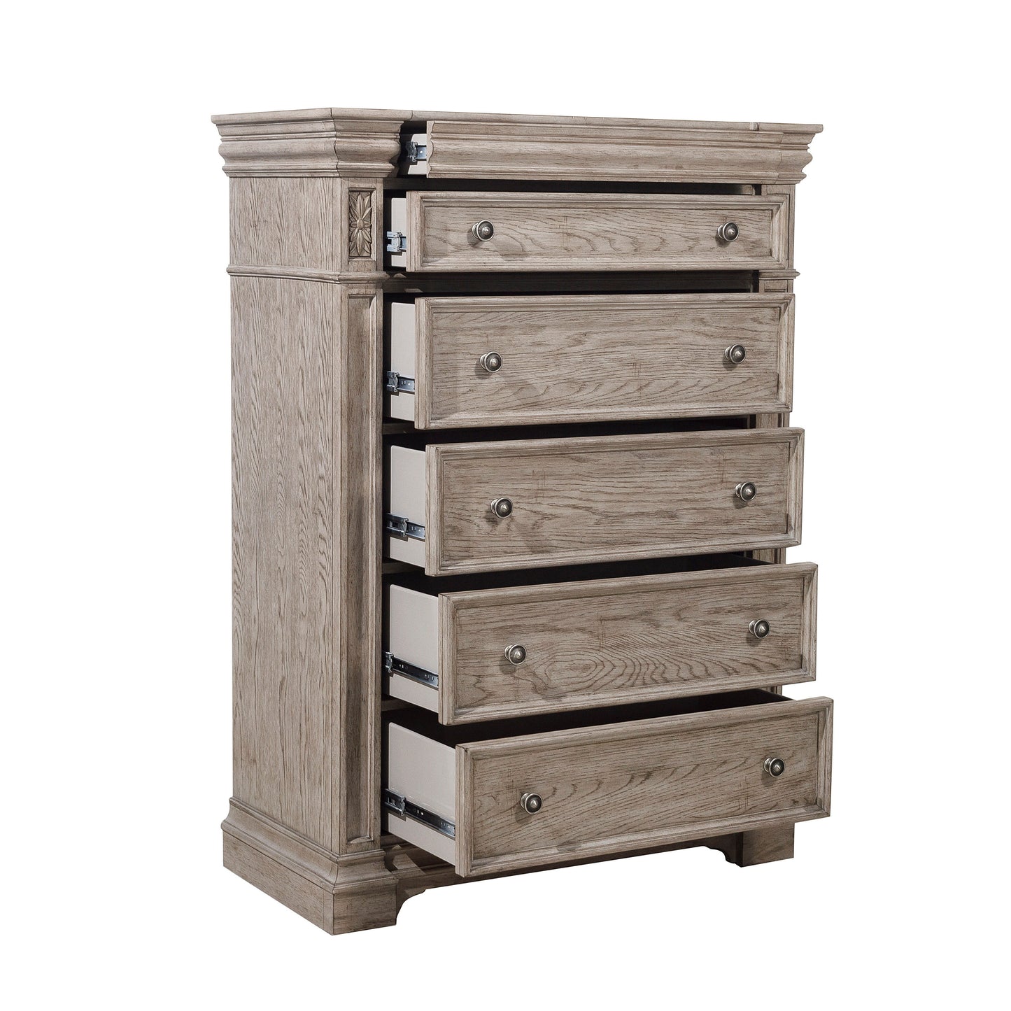 Kingsbury - 6 Drawer Chest - Gray