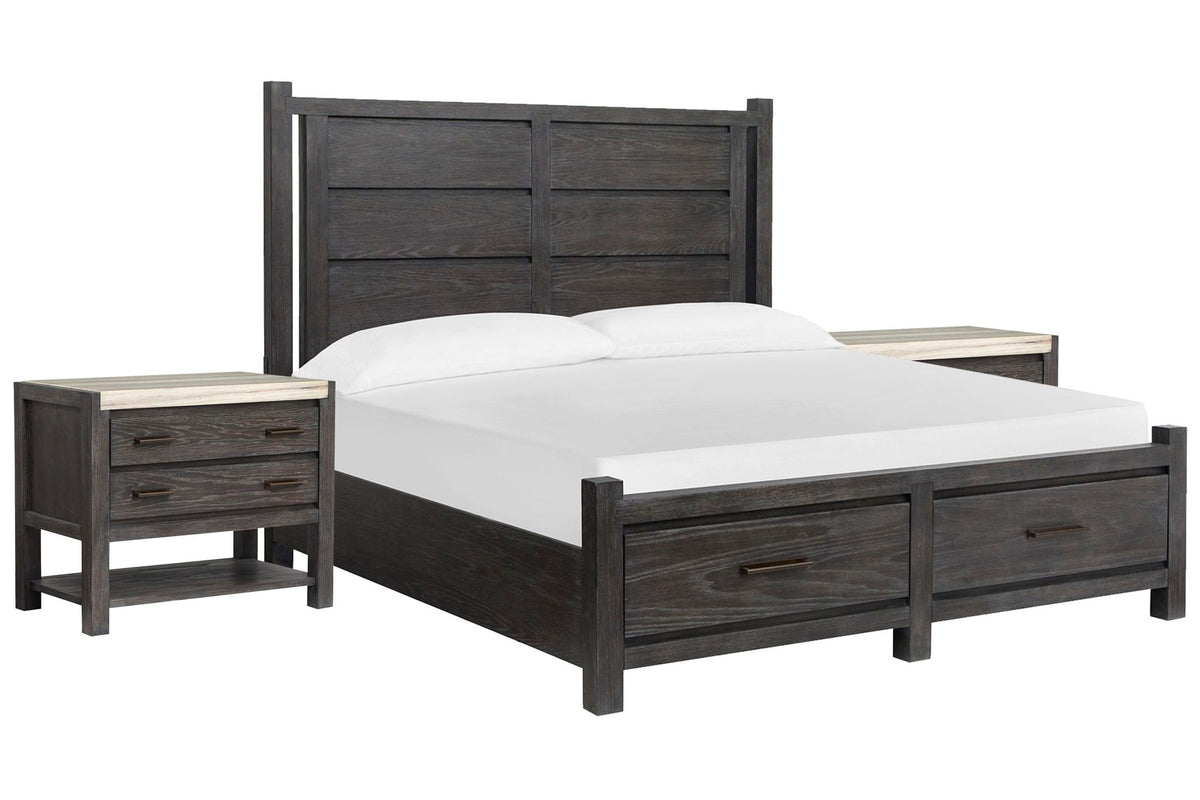 Plum Creek - Panel Storage Bedroom Set