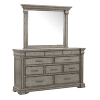 Madison Ridge - Framed Dresser Mirror - Heritage Taupe