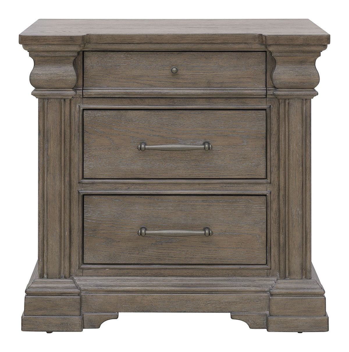 Madison Ridge - 3 Drawer Nightstand