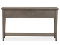 Paxton Place - Rectangular Sofa Table - Dovetail Gray