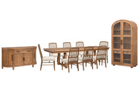 Woodward - Trestle Extendable Dining Table Set