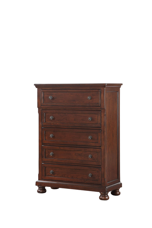 B00961 JB - Wood Chest - Cherry