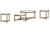 Cassidy - Shaped Cocktail Table Set