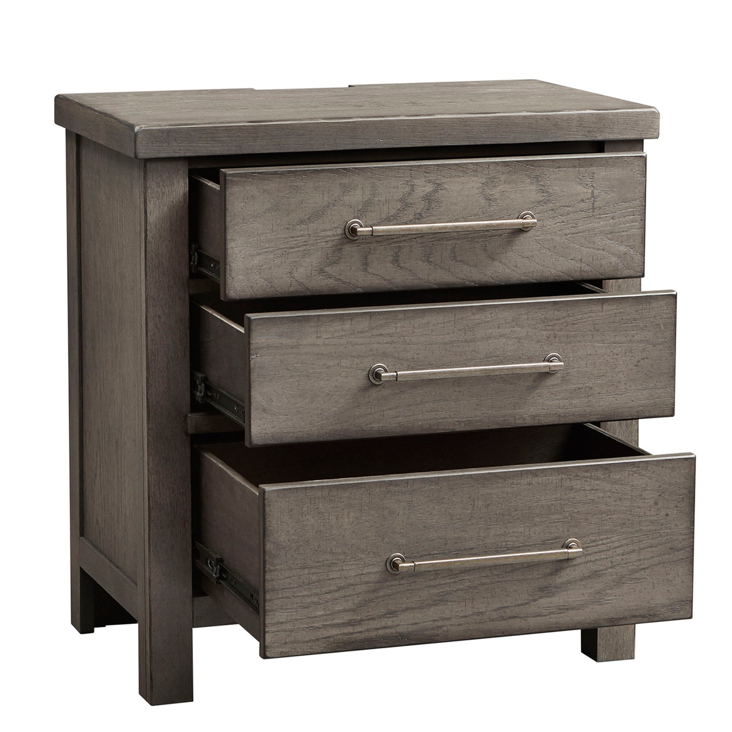 Modern Farmhouse - 3 Drawer Night Stand