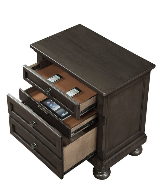 B01061 JB - Nightstand - Gray