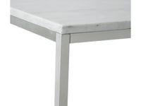 Esme - Rectangular Cocktail Table - White