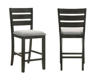 Bardstown - Counter Chair (Set of 2) - Wheat Charcoal