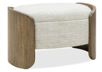Leeza - Bed Bench - Brown