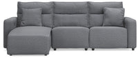 Modmax II - Reclining Sectional - Salt And Pepper