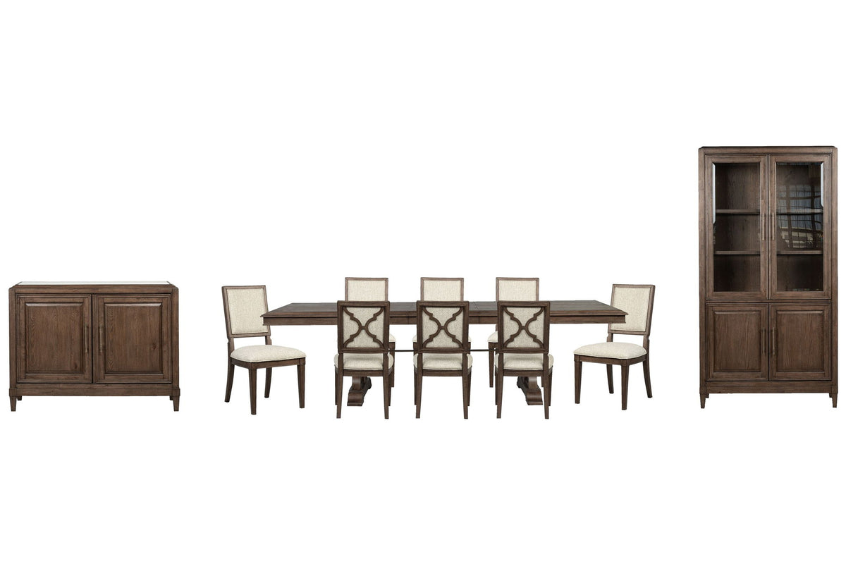 Jubilee - Extendable Trestle Dining Table Set