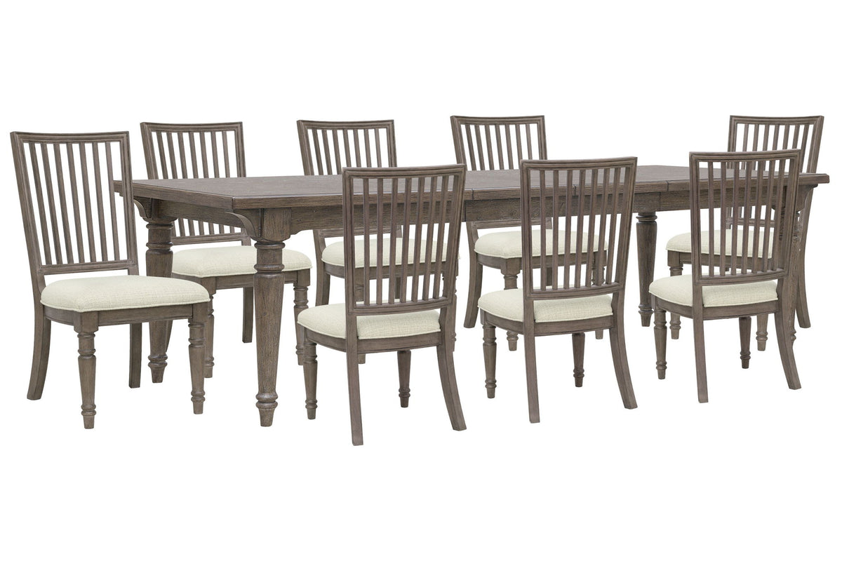 Madison Ridge - Extendable Leg Dining Table Set
