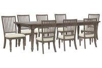 Madison Ridge - Extendable Leg Dining Table Set