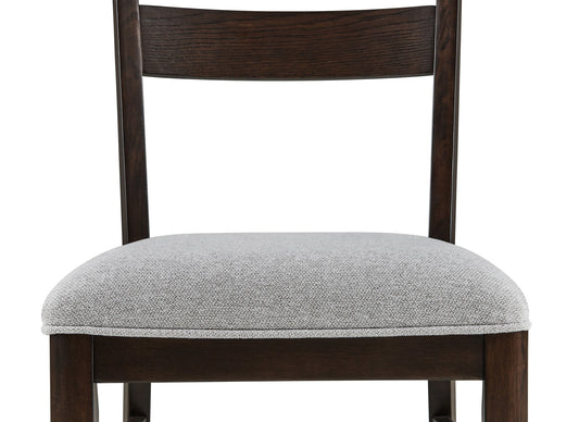 Higgins - Dining Chair (Set of 2) - Dark oak