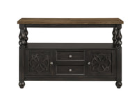 Hilara - Sideboard - Charcoal & Nutmeg