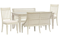 Newport - 5 Piece Extendable Rectangular Dining Table Set