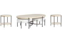 Jennings - Oval Cocktail Table Set