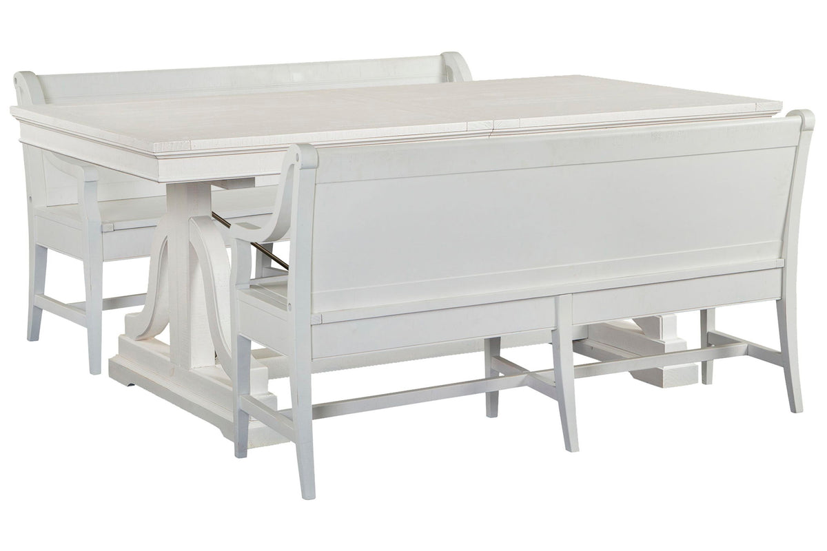Heron Cove - Extendable Trestle Dining Table Set