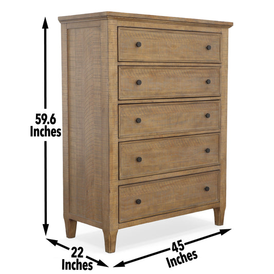 Riverdale - Drawer Chest - Dark Brown