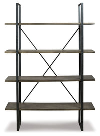 Gilesgrove - Black / Gray - Bookcase