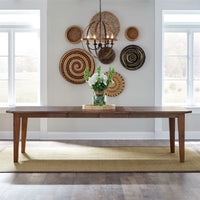 Hearthstone Ridge - Rectangular Leg Table - Dark Brown