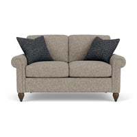 Moxy - Fabric Loveseat With Rolled Arms