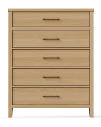 Pure Maple - 5 Drawer Chest