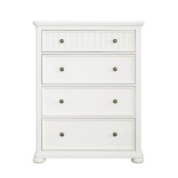 Savannah - 4-Drawer Chest - White