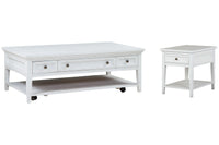 Heron Cove - Rectangular Cocktail Table Set