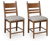 Greddinton - Upholstered Barstool (Set of 2)