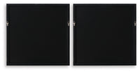 Downyard - Wall Art Set (Set of 2) - Black / Beige