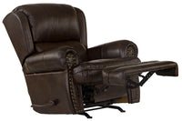 Roberto - Rocker Recliner - Cocoa - Leather