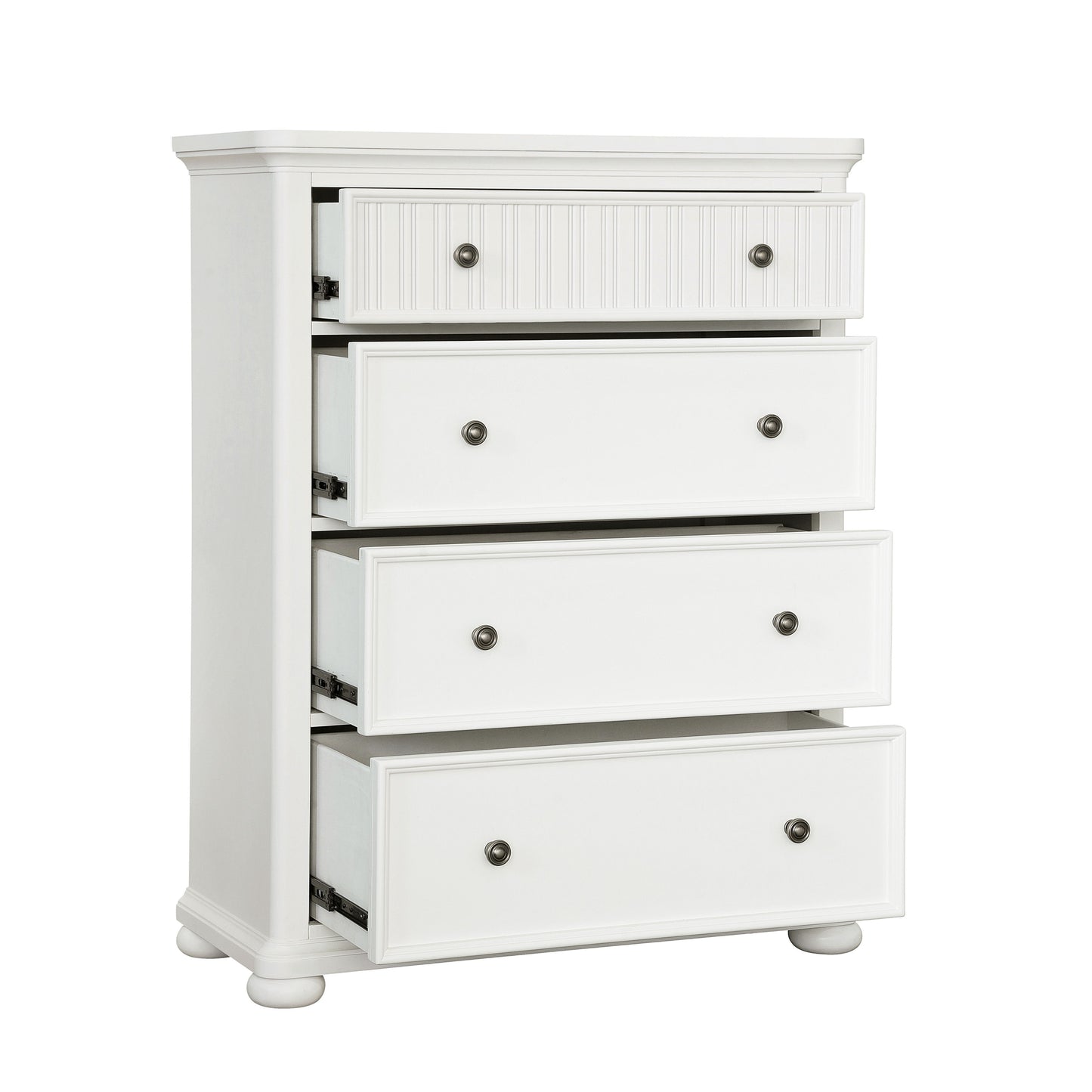 Savannah - 4-Drawer Chest - White