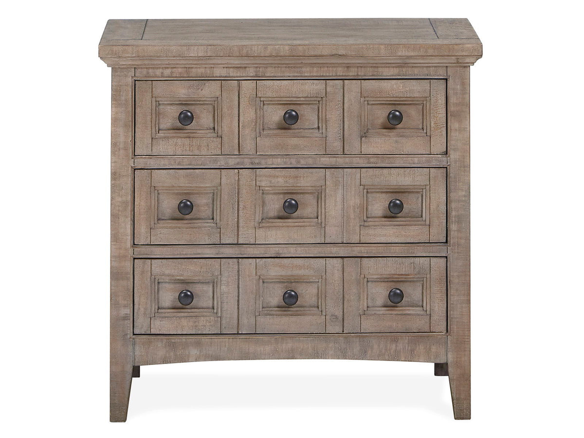 Paxton Place - Wood Drawer Nightstand - Dove Tail Gray