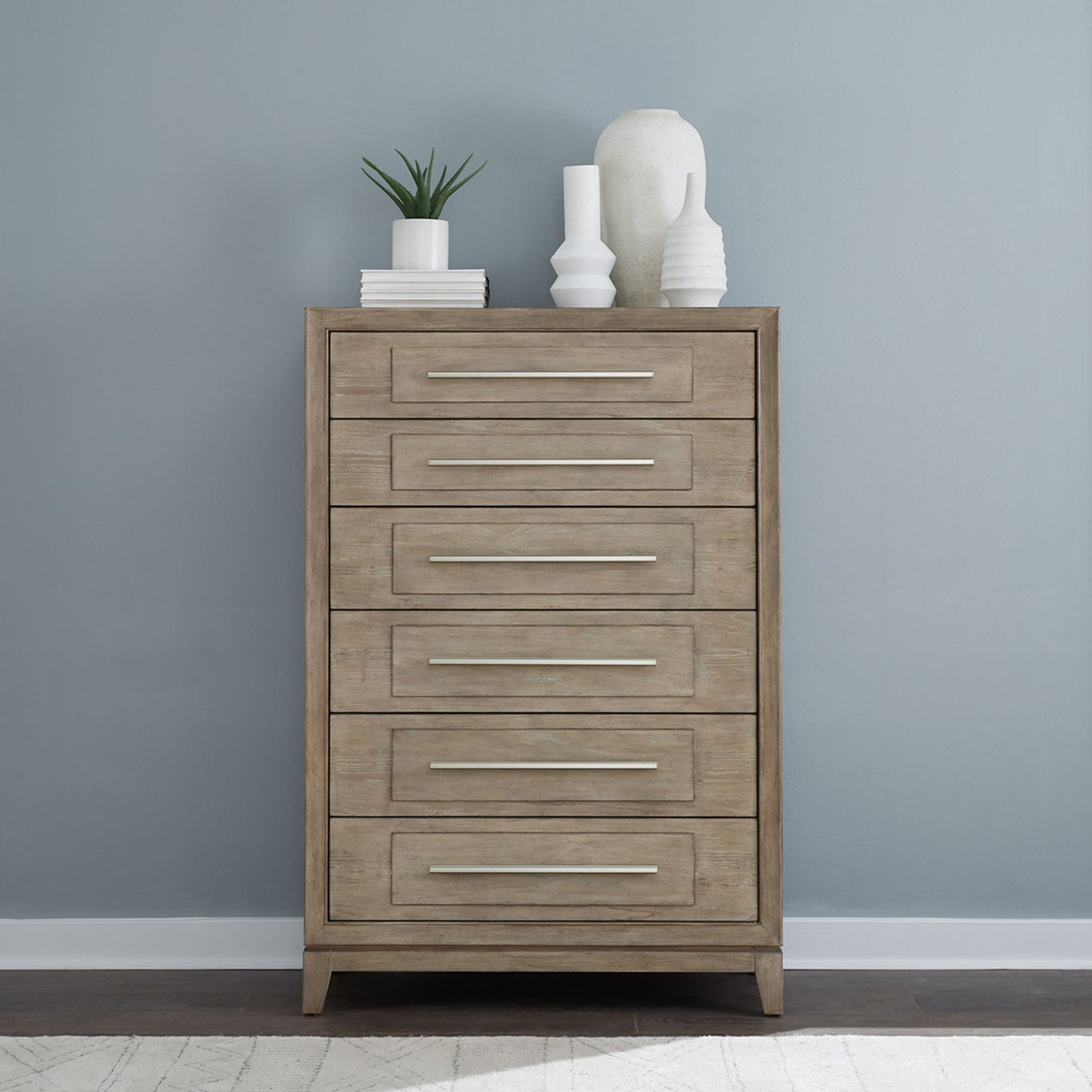 Brentwood - 6 Drawer Chest - Sandstone