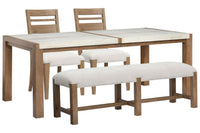 Plum Creek - 4 Piece Rectangular Dining Table Set