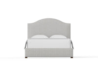 Choices - Emily Upholstered Bed - Gray Stripe