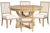 Coventry - Extendable 48" Round Dining Table Set