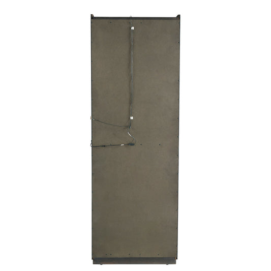 Pulaski Accents - Side Entry Curio Cabinet - Dark Wood